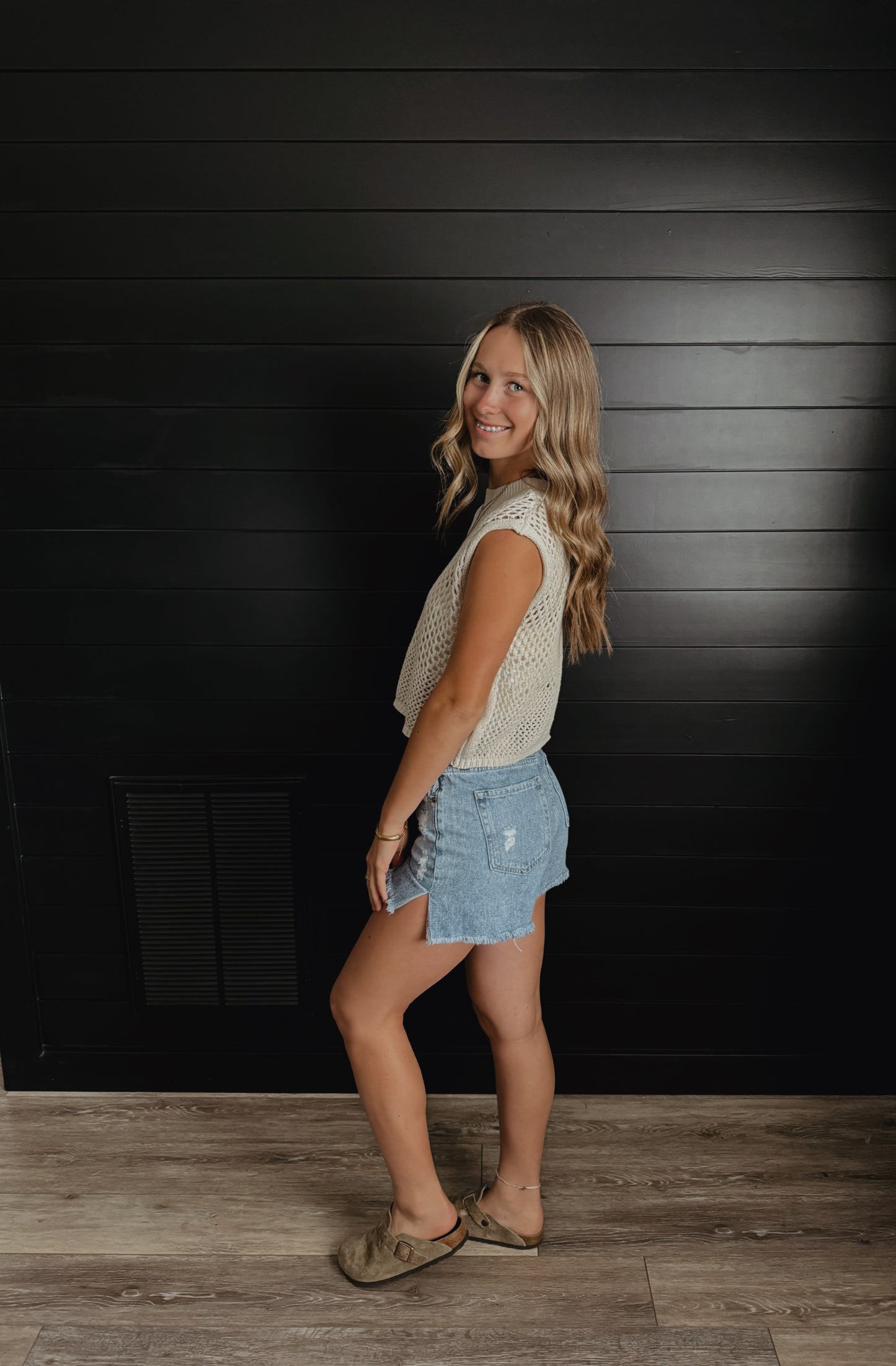 Crochet Knitted Tank