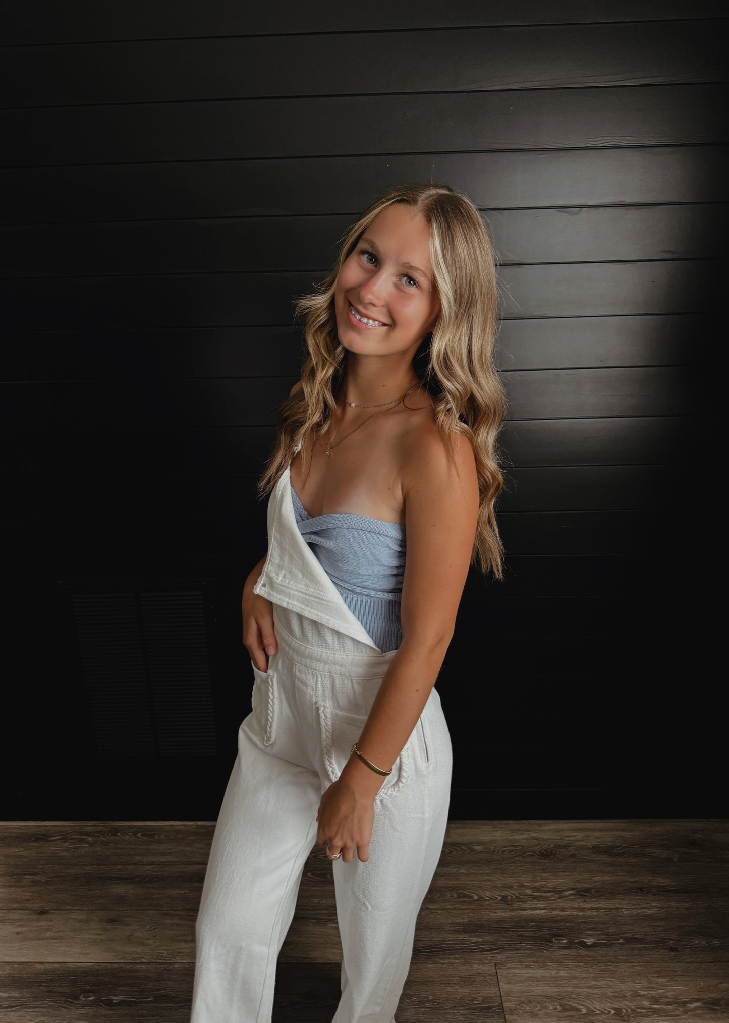 Denim Overall Jumpsuit