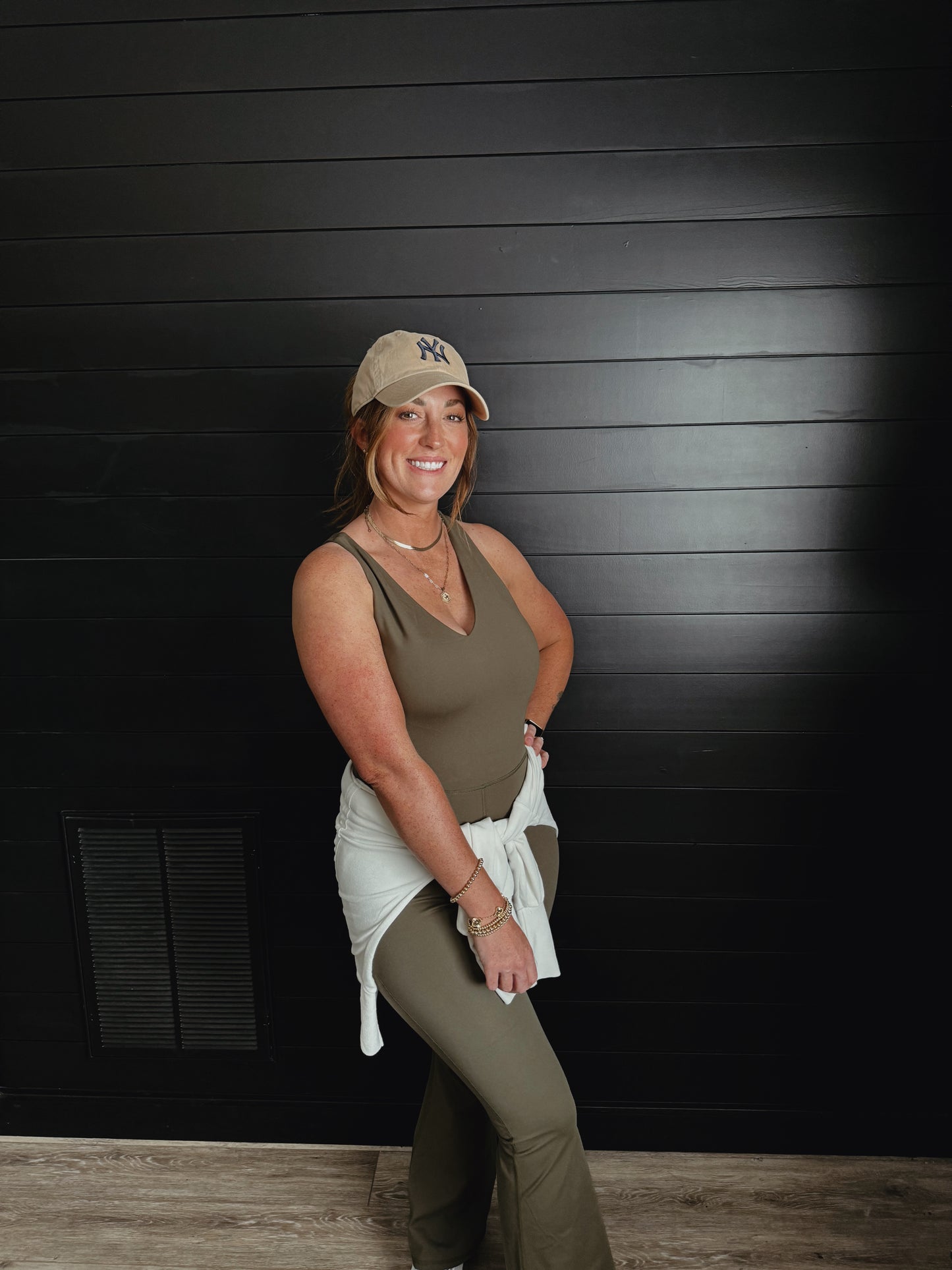 Cross Knot Flare Bodysuit