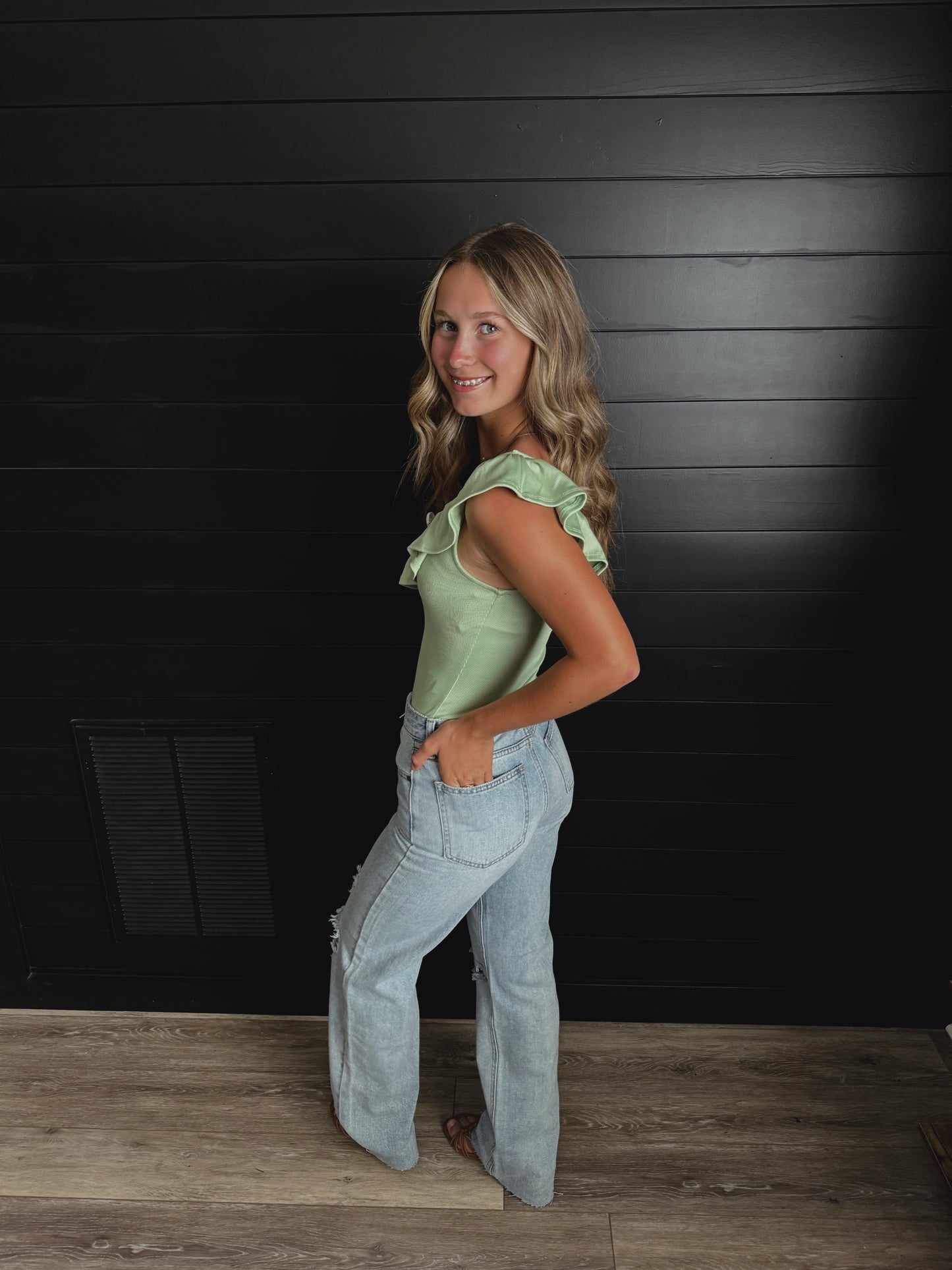 Ribcage Wide Leg Jean