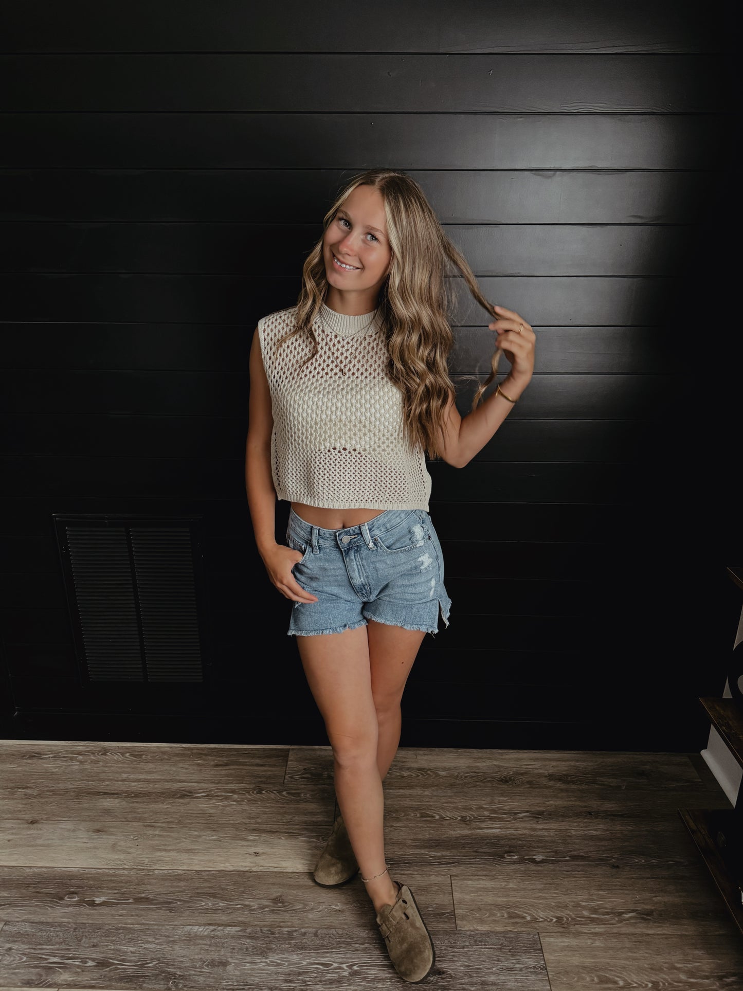 Crochet Knitted Tank